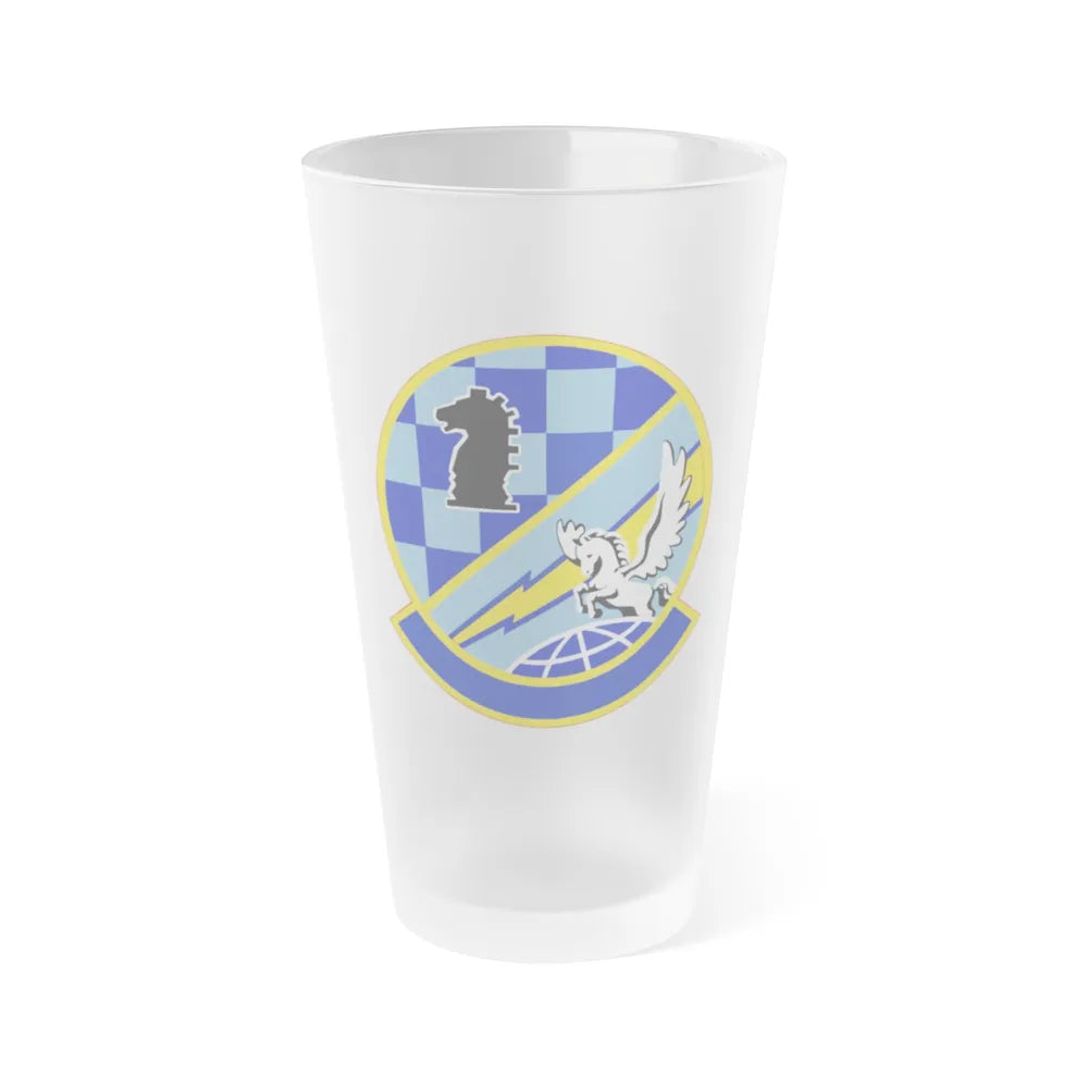 402 Intelligence Squadron AFISRA (U.S. Air Force) Frosted Pint Glass 16oz-16oz-Frosted-Go Mug Yourself