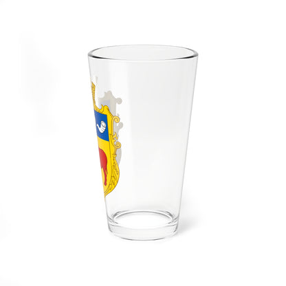 Coat of arms Zubra (Ukraine) (Coat of Arms) Pint Glass 16oz