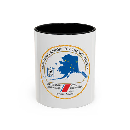 USCG CEU Juneau NEW 08 (U.S. Coast Guard) Accent Coffee Mug