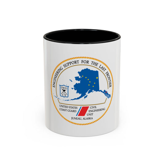 USCG CEU Juneau NEW 08 (U.S. Coast Guard) Accent Coffee Mug