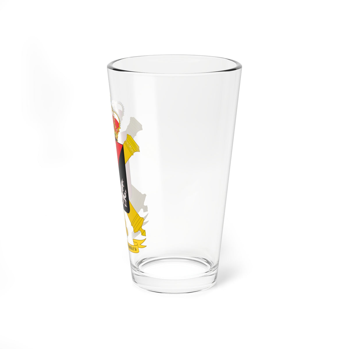 Escudo del Regimiento de Artillería de Campaña número 16 (Spain) (Coat of Arms) Pint Glass 16oz