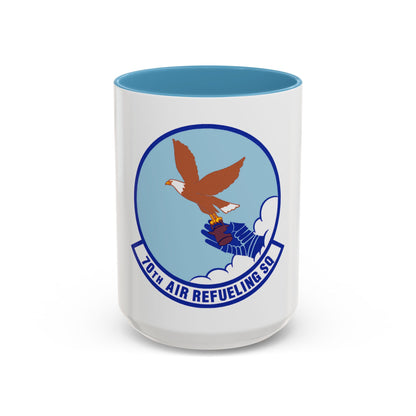 70 Air Refueling Squadron AFRC (U.S. Air Force) Accent Coffee Mug