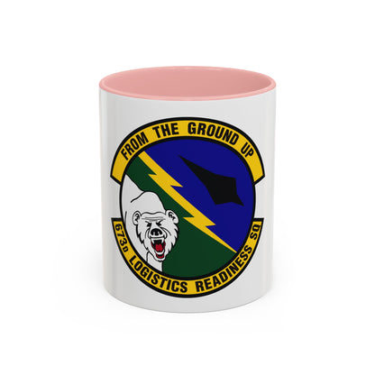 673d Logistics Readiness Squadron (U.S. Air Force) Accent Coffee Mug