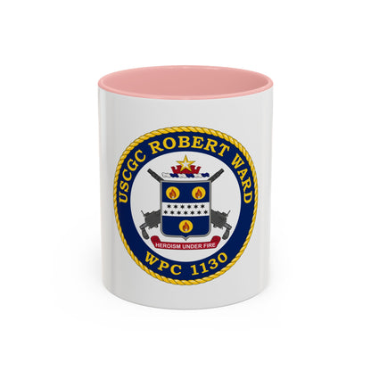 USCGC Robert Ward WPC 1130 (U.S. Coast Guard) Accent Coffee Mug