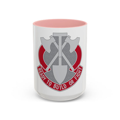 348 Engineer Group (U.S. Army) Accent Coffee Mug