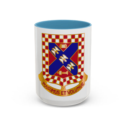 140th Field Artillery Battalion (U.S. Army) Accent Coffee Mug