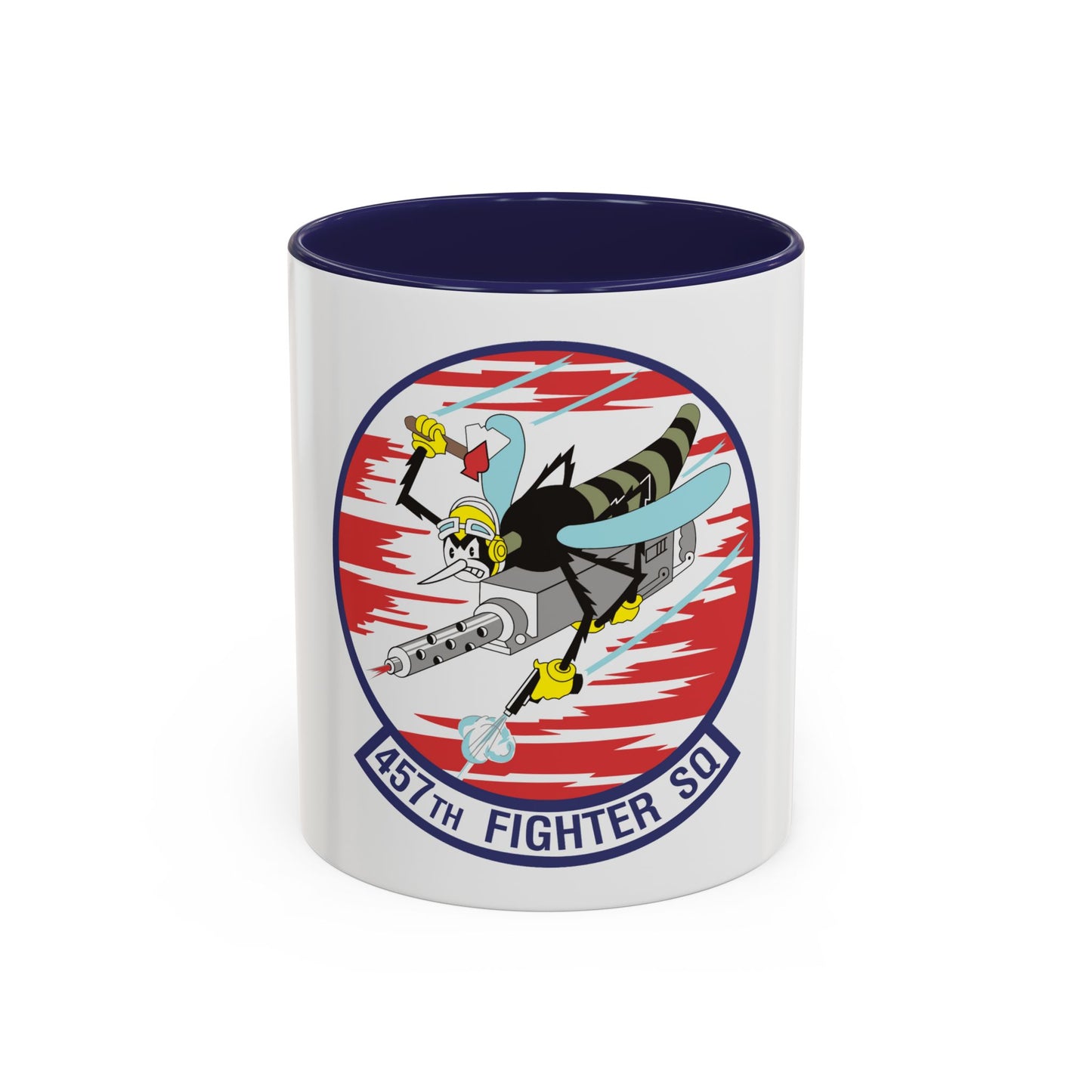 457th Fighter Squadron (U.S. Air Force) Accent Coffee Mug