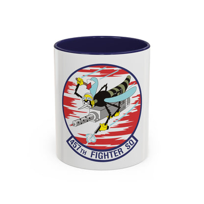 457th Fighter Squadron (U.S. Air Force) Accent Coffee Mug
