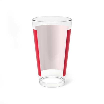 Flag of the Japanese Communist Party (Japan) Pint Glass 16oz