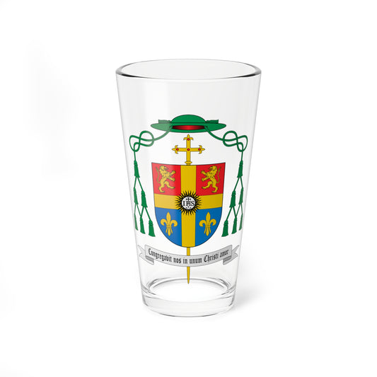 Escudo de Dilmo Franco de Campos (Spain) (Coat of Arms) Pint Glass 16oz
