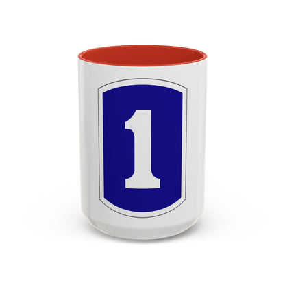 1 Infantry Brigade (U.S. Army) Accent Coffee Mug