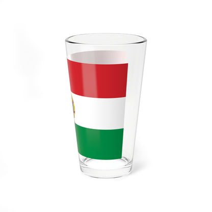 Flag of Hungary 1957-1989 unofficial (Hungary) Pint Glass 16oz