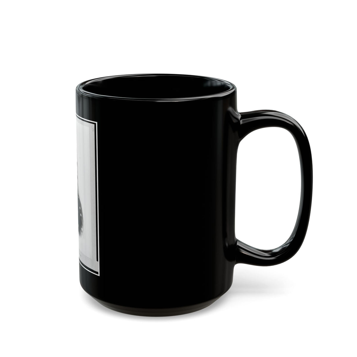 Major General D.B. Birney, Head-And-Shoulders Portrait, Facing Right (U.S. Civil War) Black Coffee Mug