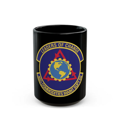 402d Commodities Maintenance Support Squadron (U.S. Air Force) Black Coffee Mug-15oz-Go Mug Yourself