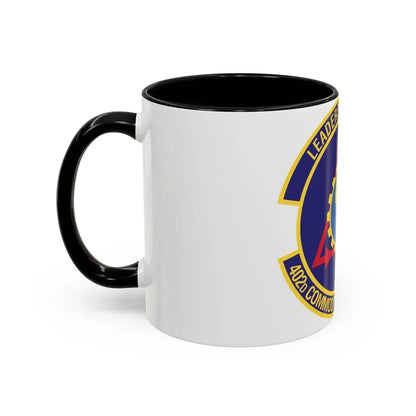 402d Commodities Maintenance Support Squadron (U.S. Air Force) Accent Coffee Mug - Go Mug Yourself