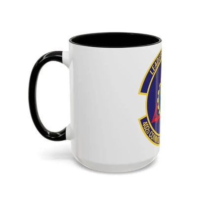 402d Commodities Maintenance Support Squadron (U.S. Air Force) Accent Coffee Mug - Go Mug Yourself
