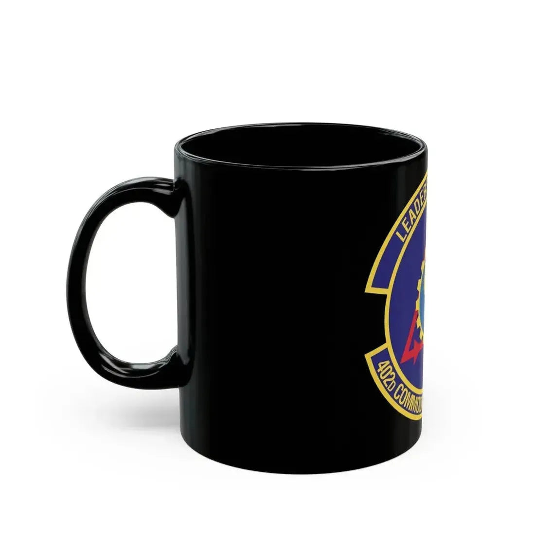 402d Commodities Maintenance Support Squadron (U.S. Air Force) Black Coffee Mug - Go Mug Yourself