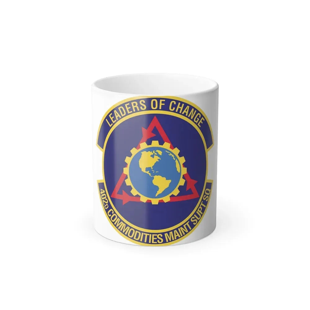 402d Commodities Maintenance Support Squadron (U.S. Air Force) Color Changing Mug 11oz - Go Mug Yourself