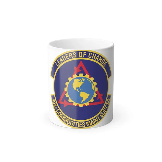 402d Commodities Maintenance Support Squadron (U.S. Air Force) Color Changing Mug 11oz - Go Mug Yourself