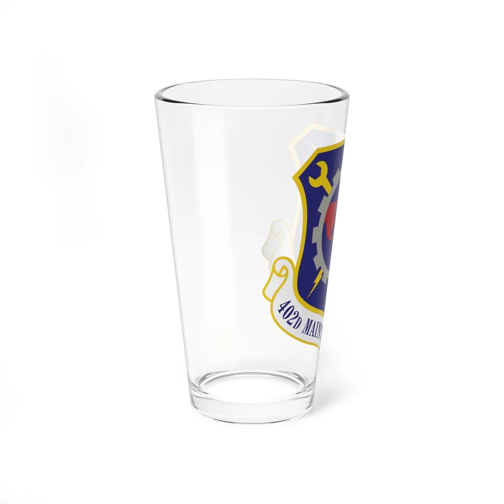 402d Maintenance Wing (U.S. Air Force) Pint Glass 16oz-Go Mug Yourself