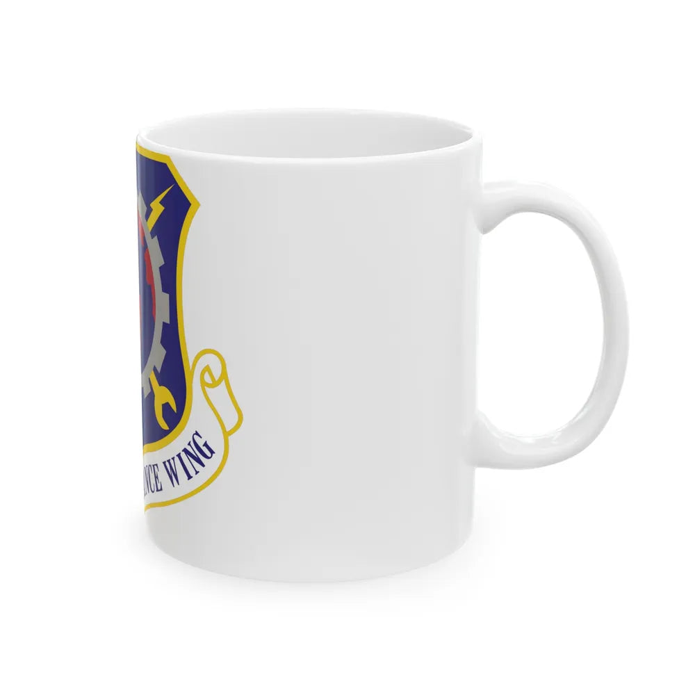 402d Maintenance Wing (U.S. Air Force) White Coffee Mug-Go Mug Yourself