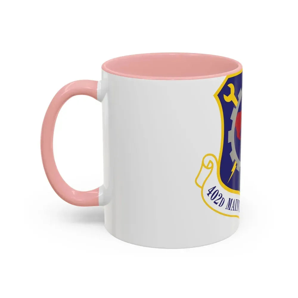 402d Maintenance Wing (U.S. Air Force) Accent Coffee Mug - Go Mug Yourself