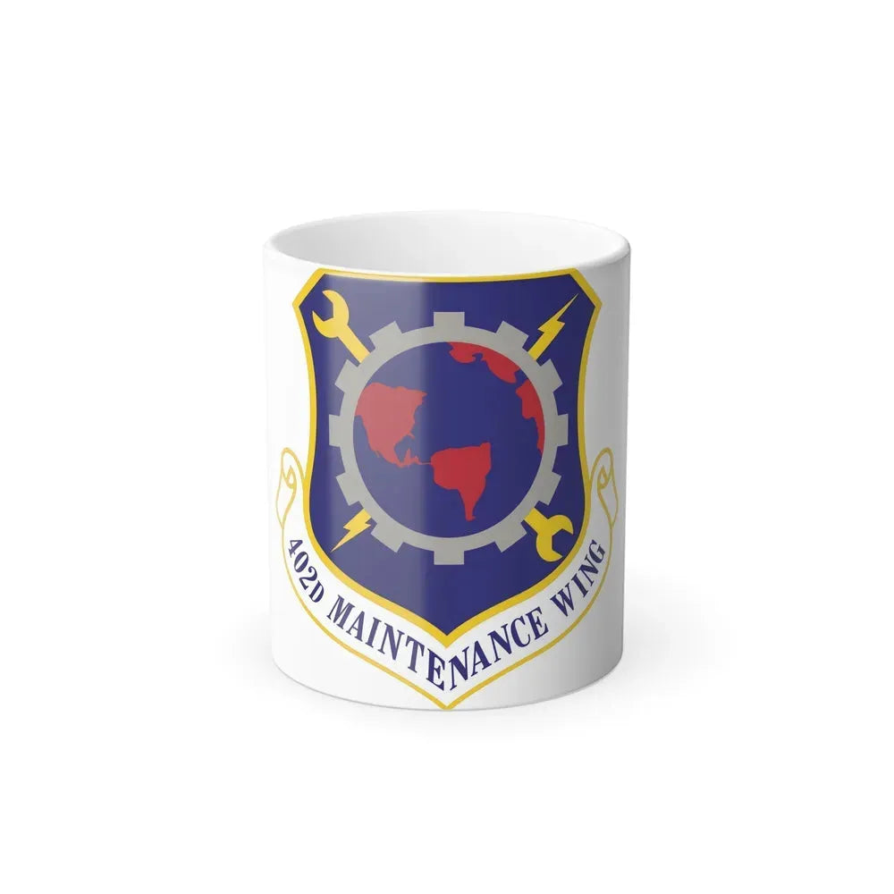 402d Maintenance Wing (U.S. Air Force) Color Changing Coffee Mug 11oz - Go Mug Yourself