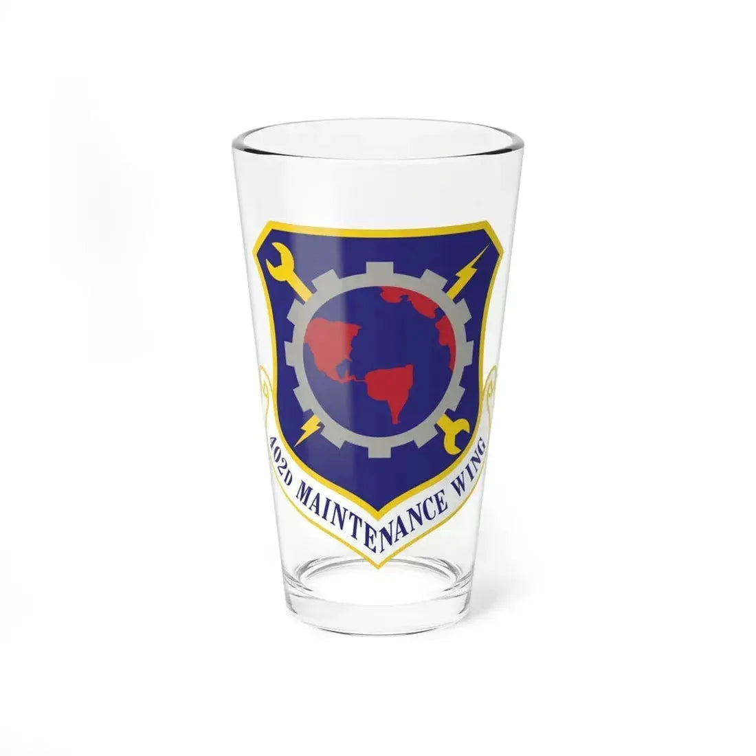 402d Maintenance Wing (U.S. Air Force) Pint Glass 16oz 16oz - Go Mug Yourself