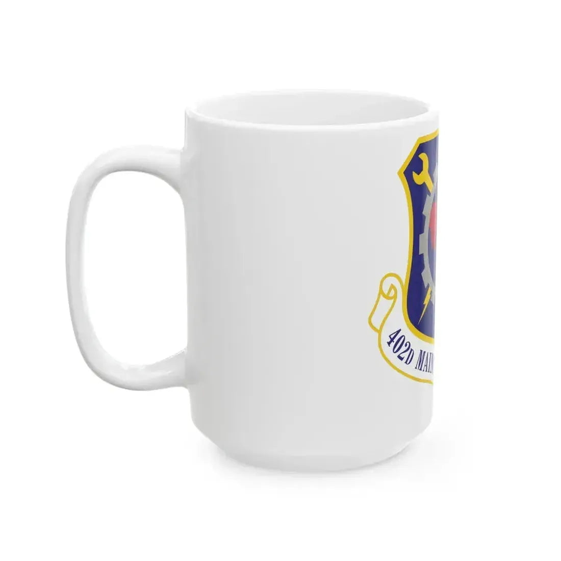 402d Maintenance Wing (U.S. Air Force) White Coffee Mug - Go Mug Yourself