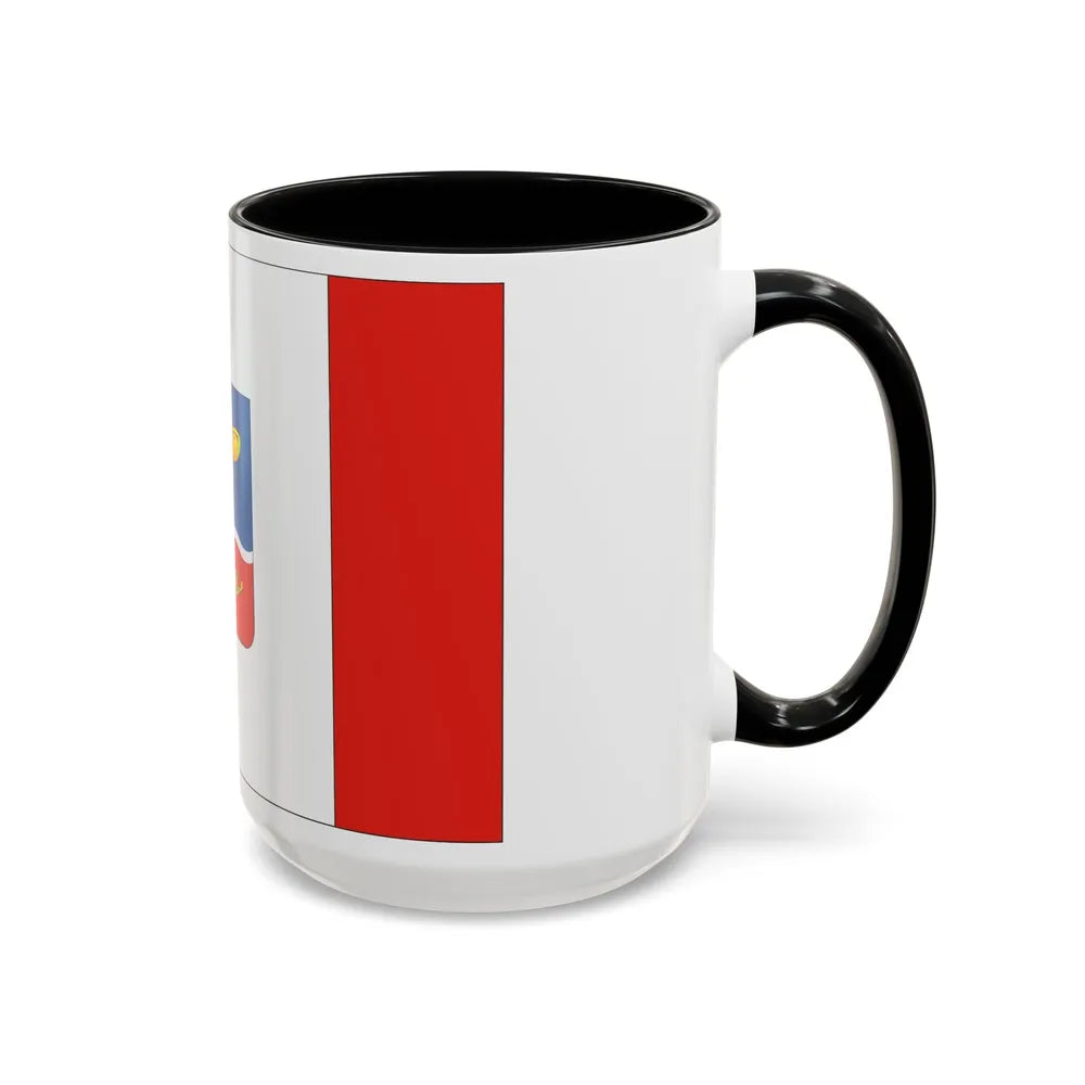 Flag of Simferopol Ukraine - Accent Coffee Mug-Go Mug Yourself