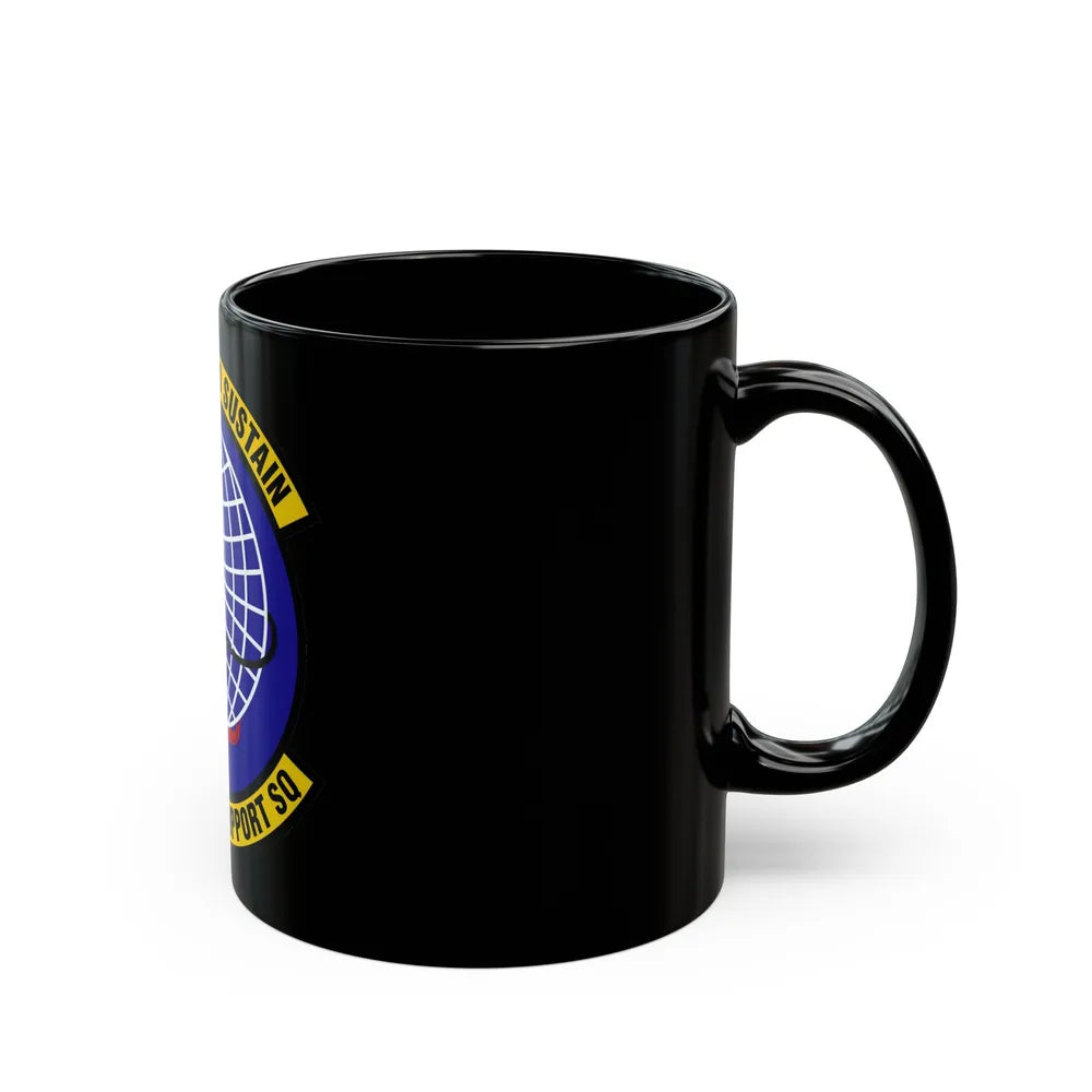 403 Force Support Squadron AFRC (U.S. Air Force) Black Coffee Mug-Go Mug Yourself