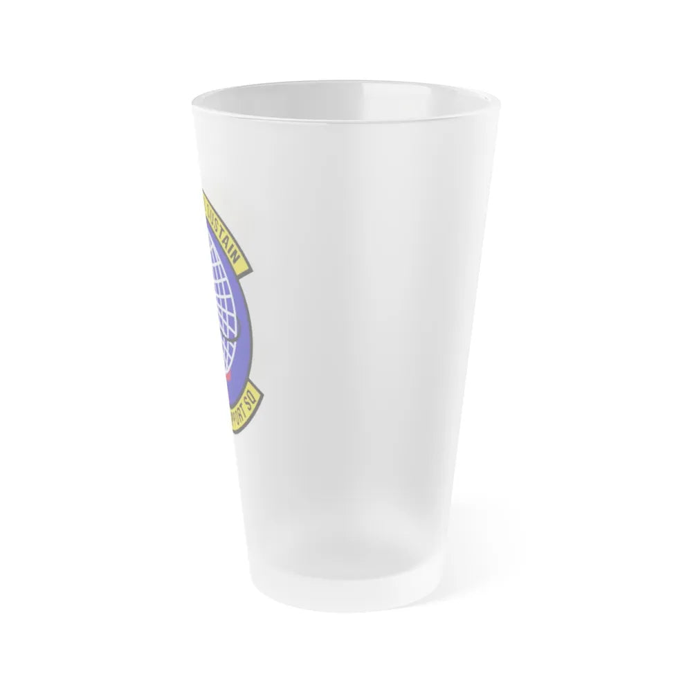 403 Force Support Squadron AFRC (U.S. Air Force) Frosted Pint Glass 16oz-Go Mug Yourself