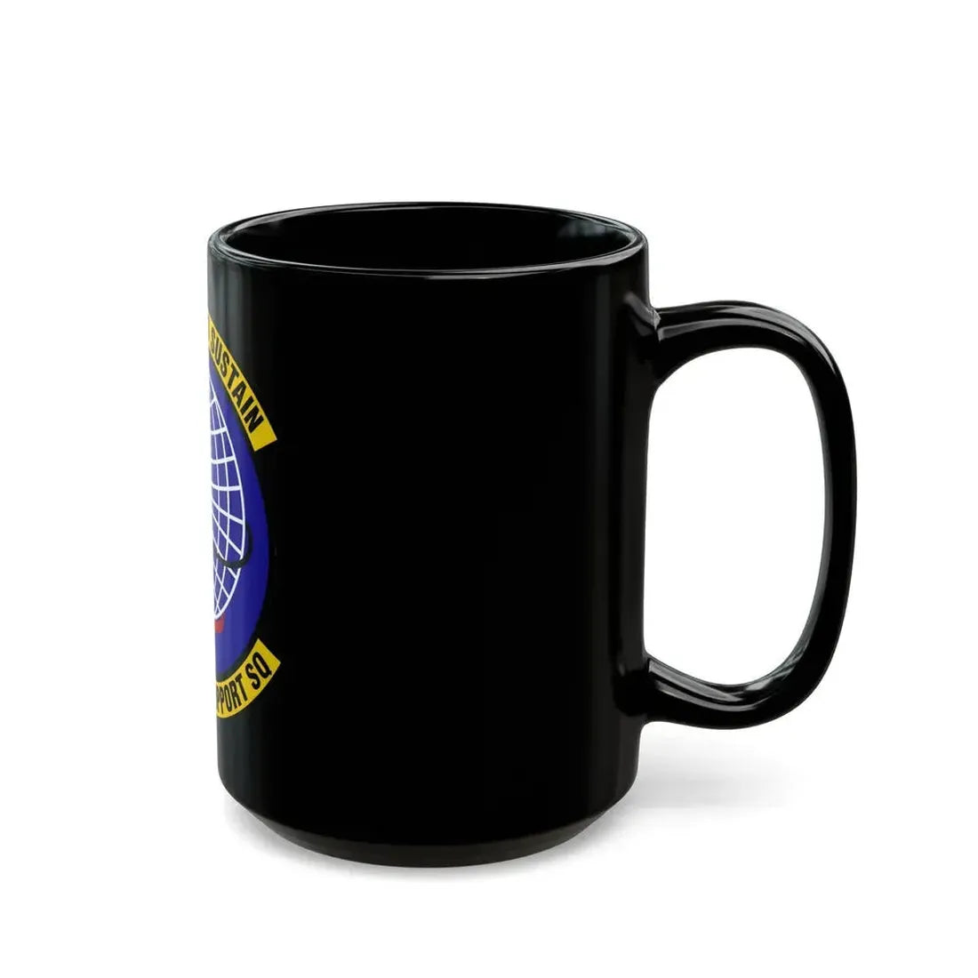 403 Force Support Squadron AFRC (U.S. Air Force) Black Coffee Mug - Go Mug Yourself