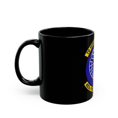 403 Force Support Squadron AFRC (U.S. Air Force) Black Coffee Mug - Go Mug Yourself