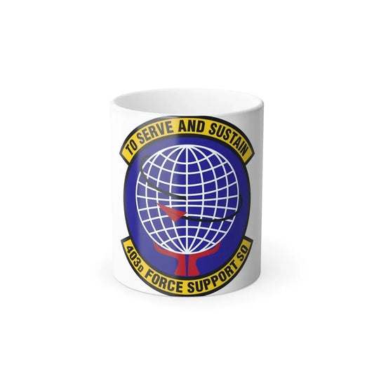 403 Force Support Squadron AFRC (U.S. Air Force) Color Changing Coffee Mug 11oz - Go Mug Yourself