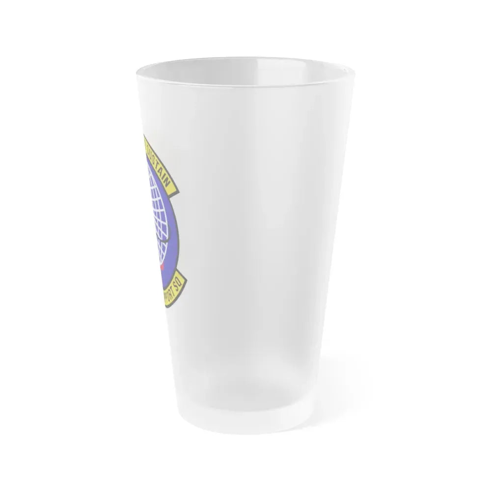403 Force Support Squadron AFRC (U.S. Air Force) Frosted Pint Glass 16oz - Go Mug Yourself
