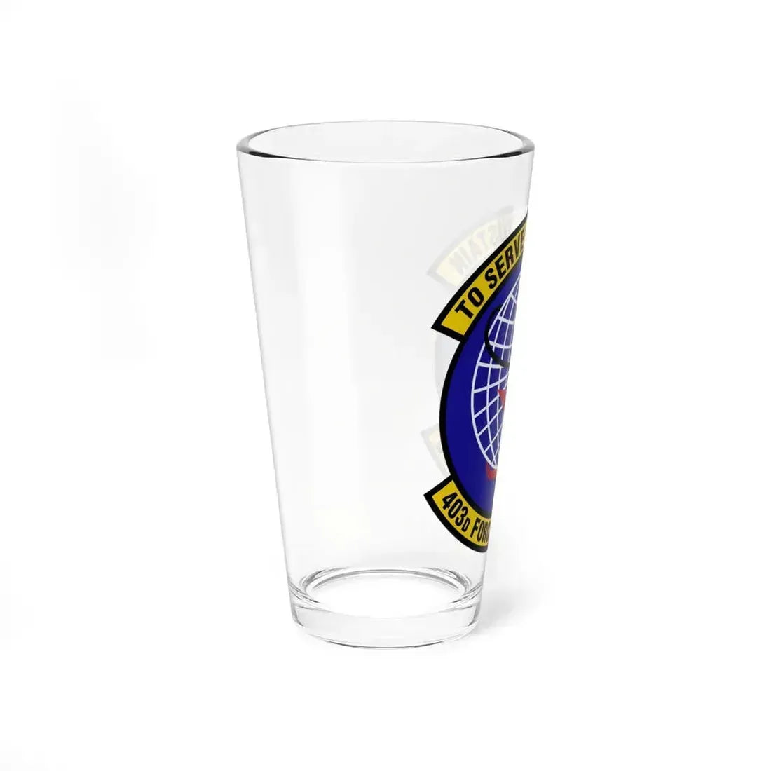 403 Force Support Squadron AFRC (U.S. Air Force) Pint Glass 16oz - Go Mug Yourself
