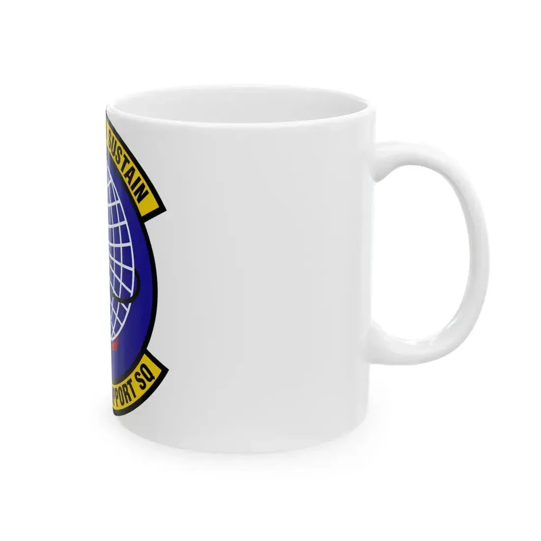 403 Force Support Squadron AFRC (U.S. Air Force) White Coffee Mug - Go Mug Yourself