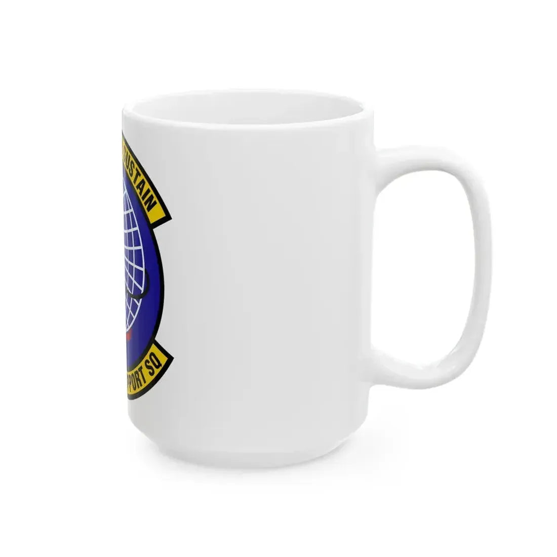 403 Force Support Squadron AFRC (U.S. Air Force) White Coffee Mug - Go Mug Yourself