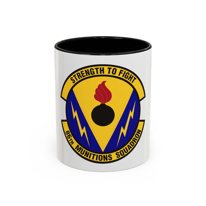 86th Munitions Squadron (U.S. Air Force) Accent Coffee Mug