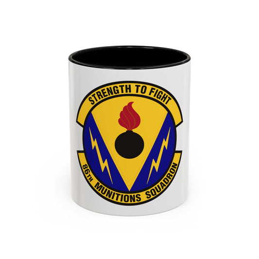 86th Munitions Squadron (U.S. Air Force) Accent Coffee Mug