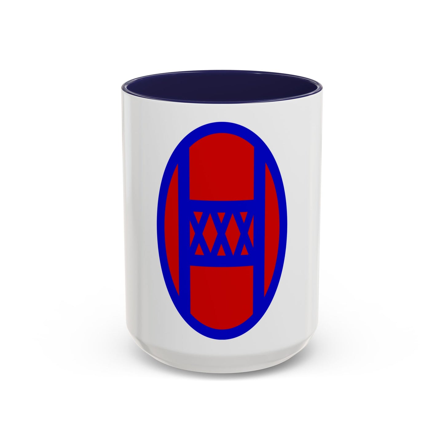 30th Infantry Division SSI (U.S. Army) Accent Coffee Mug