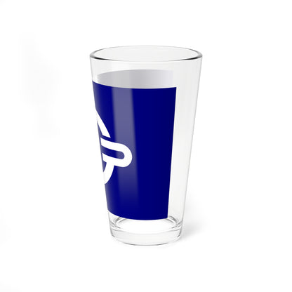 Flag of Tone Ibaraki (Japan) Pint Glass 16oz