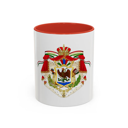 Coat of Arms of the First Mexican Empire - Accent Coffee Mug