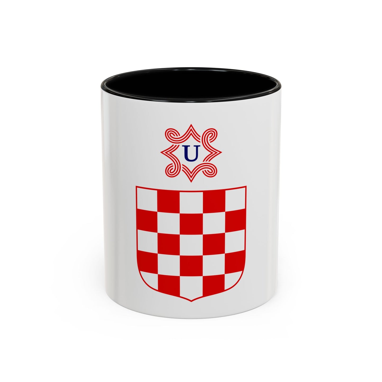 Coat of arms of the Independent State of Croatia - Accent Coffee Mug