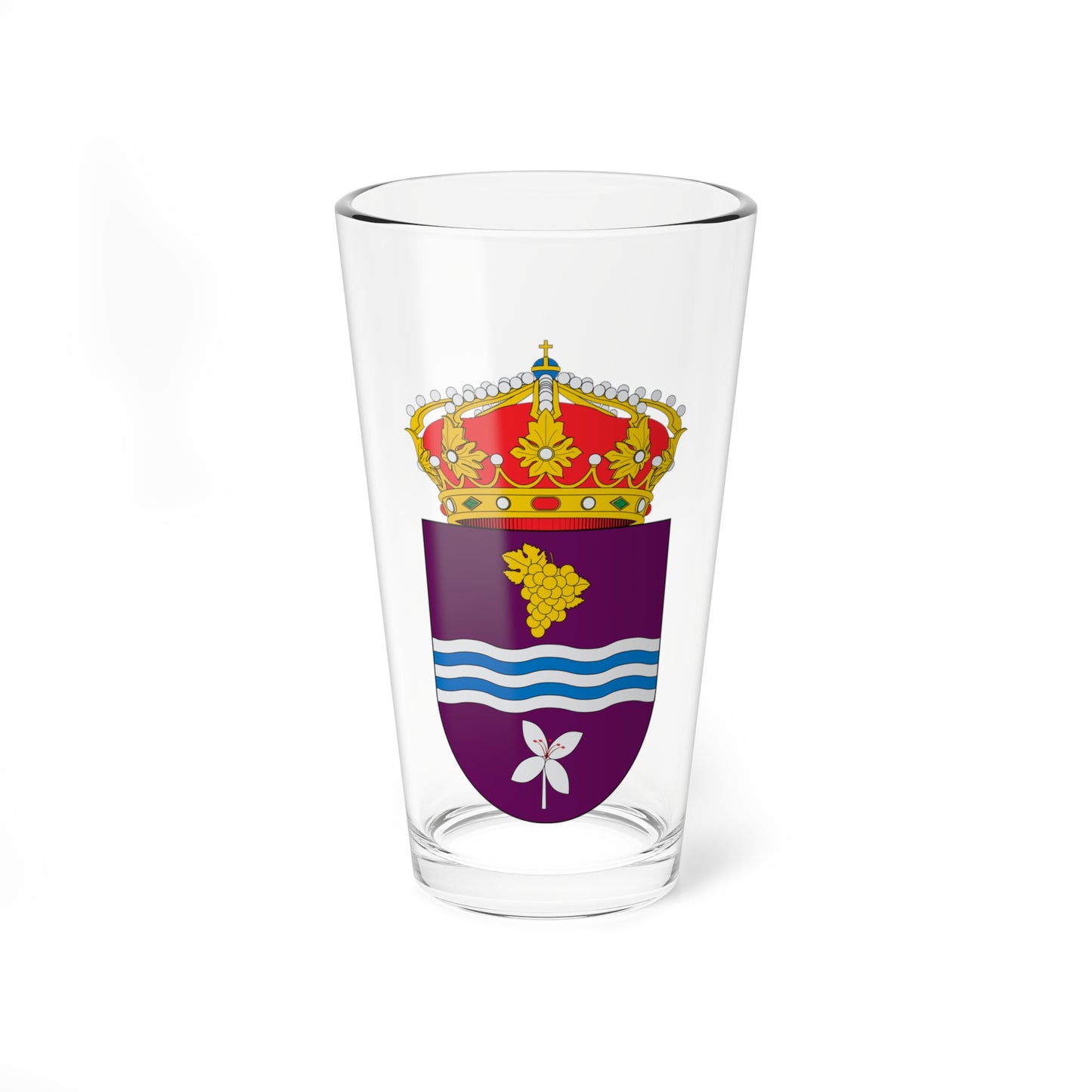 Escudo de Instinción (Spain) (Coat of Arms) Pint Glass 16oz