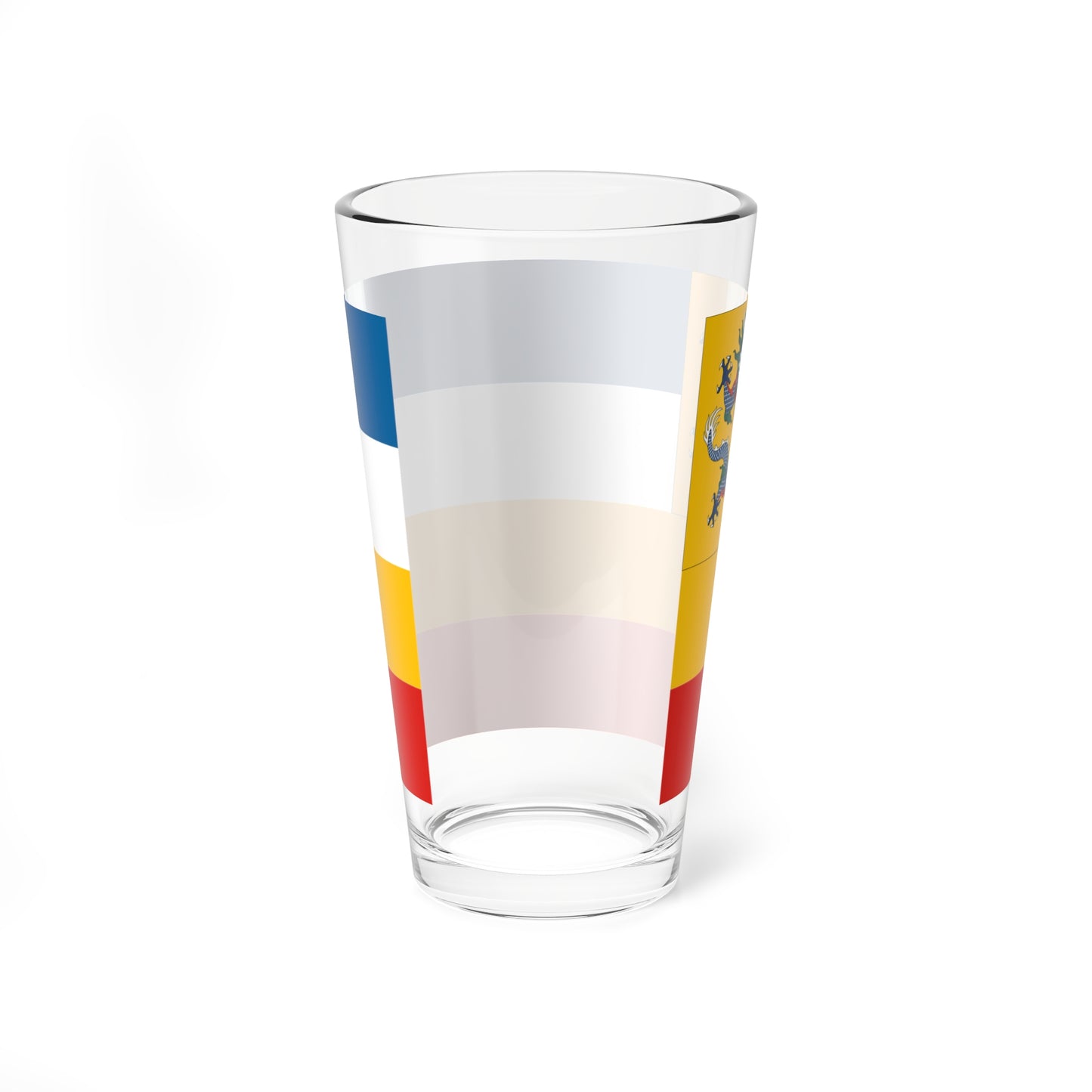 Imperial Chinese Navy Commodores Flag 1905-1909 (China) Pint Glass 16oz
