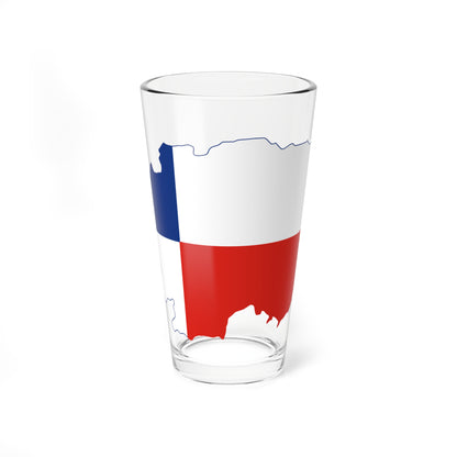 Flag Map Of Banska Bystrica (Slovakia) Pint Glass 16oz