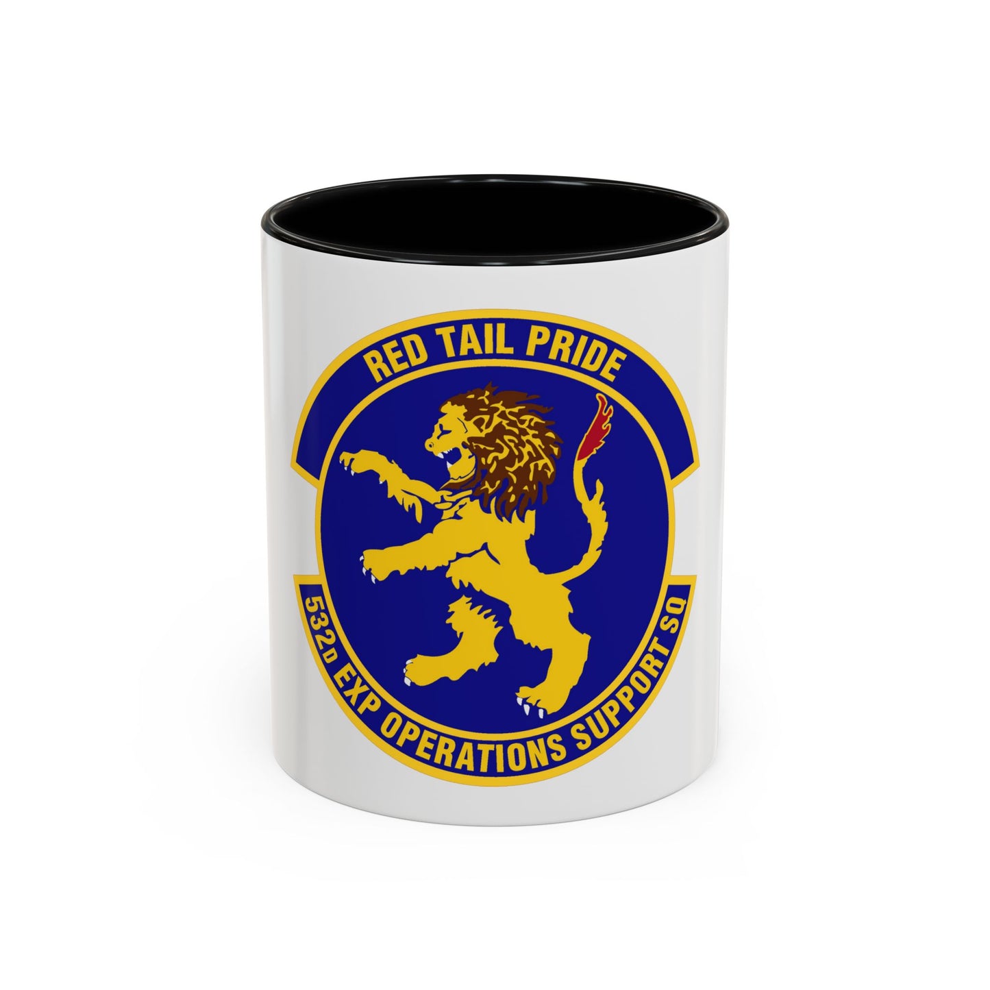 532d Expeditionary Operations Support Squadron (U.S. Air Force) Accent Coffee Mug