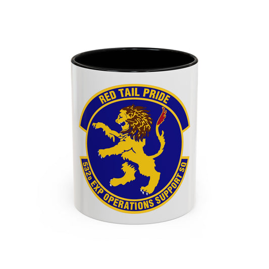 532d Expeditionary Operations Support Squadron (U.S. Air Force) Accent Coffee Mug